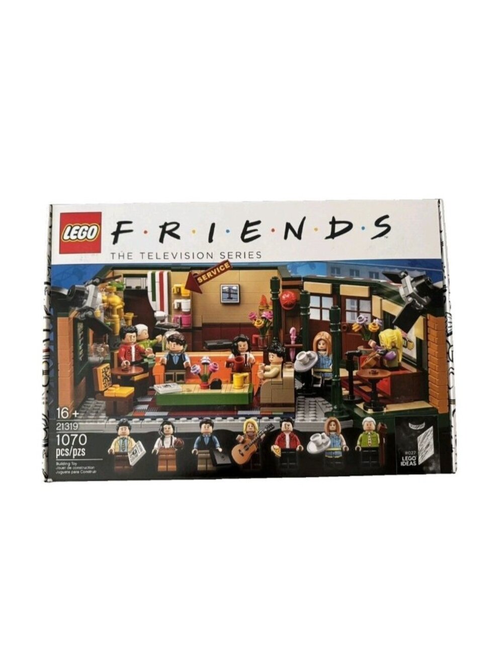 LEGO FRIENDS TV Series Central Perk 1079 Pieces #21319 Retired NIB NEW SEALED